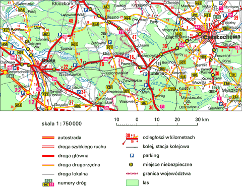 mapa samochodowa